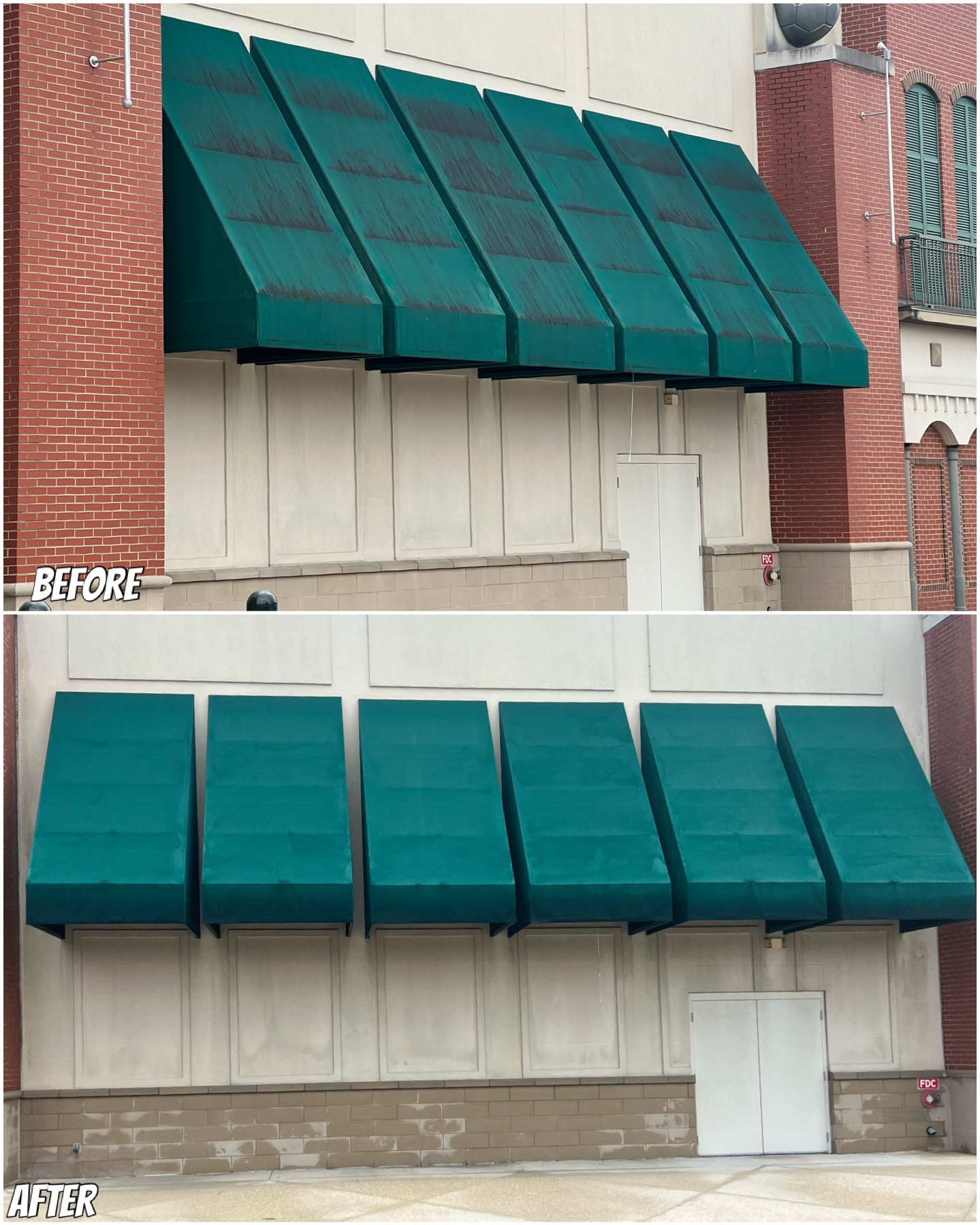 Commercial Exterior Cleaning for Dick's Sporting Goods in Baton Rouge, LA Image